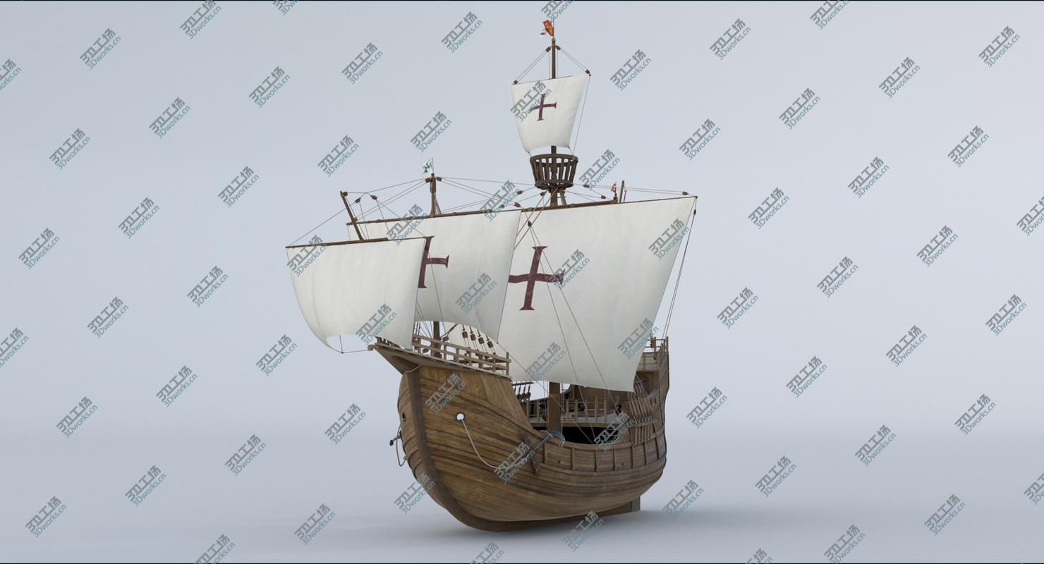 images/goods_img/202104094/3D model Santa Maria Ship/3.jpg